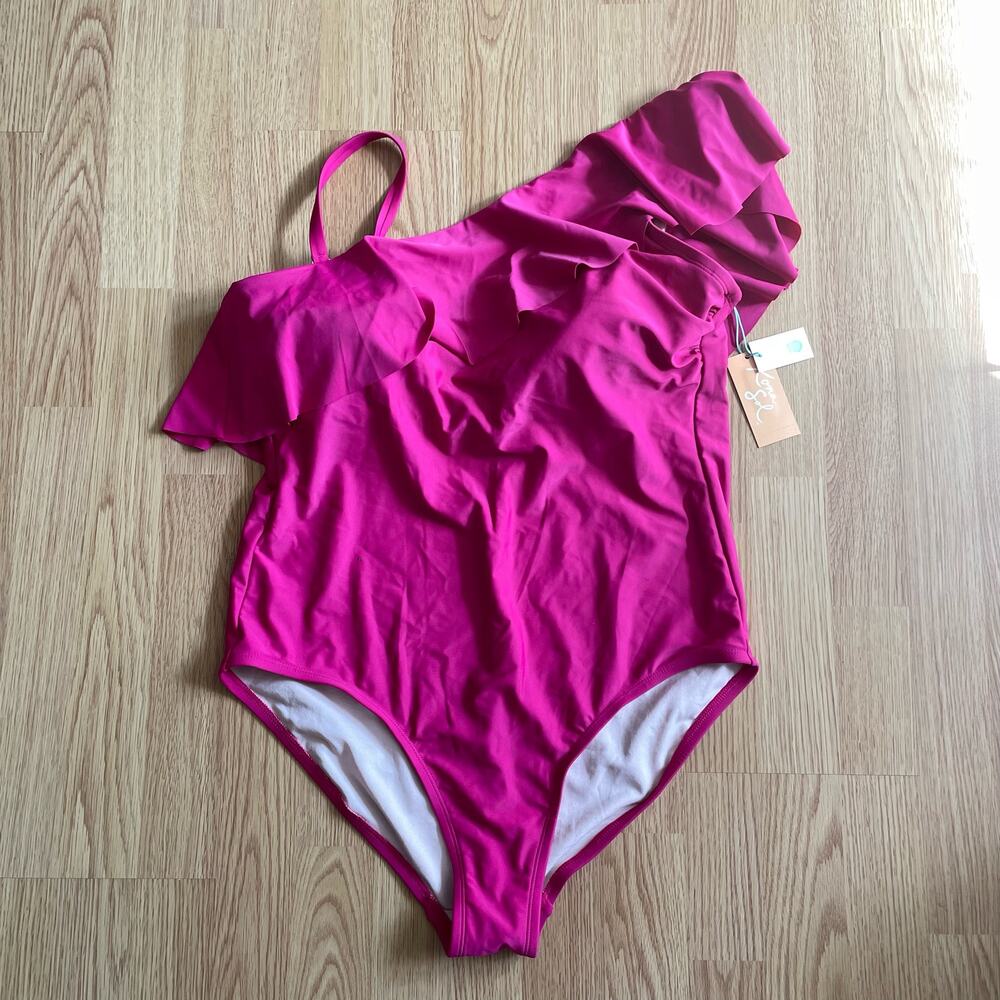 Kona Sol Ruffle Swimsuit